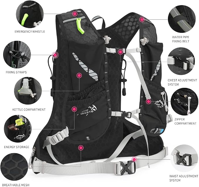 IX INOXTO Running Hydration Vest - Image 4