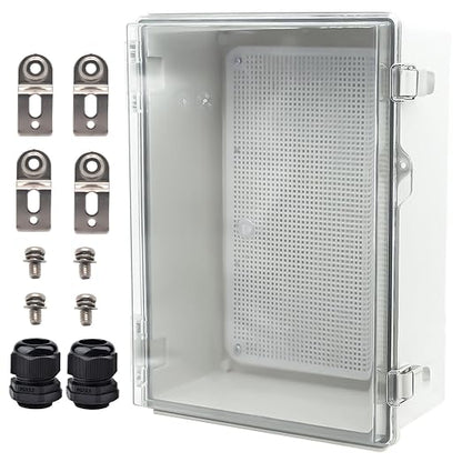 Outdoor Waterproof Electrical Box Junction Box Weatherproof IP67 ABS Plastic by YETLEBOX