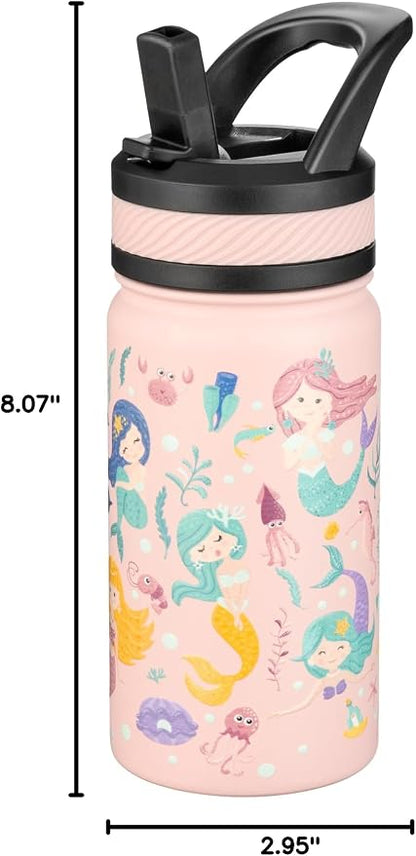 Fanhaw 14 Oz Kids Insulated Water Bottle - Image 7