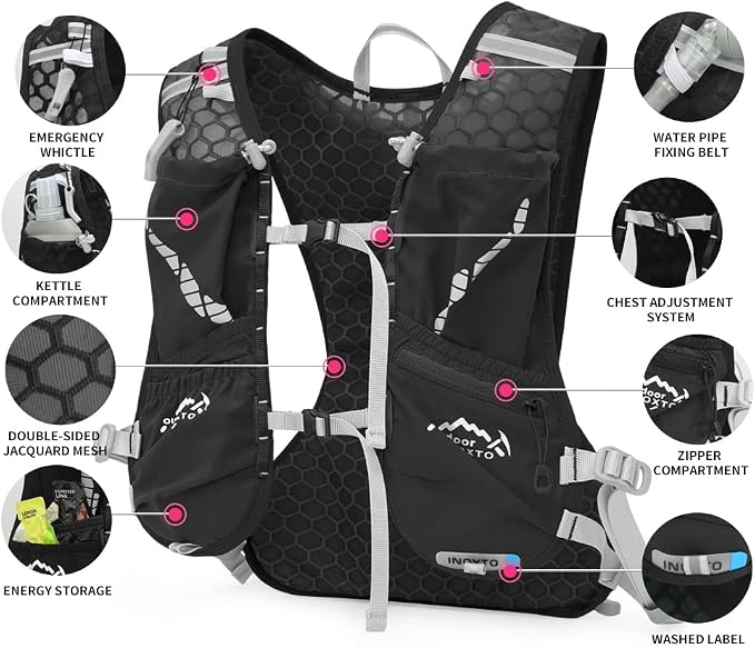 IX INOXTO Running Hydration Vest - Image 4