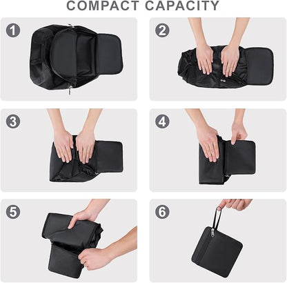 Lightweight Hiking Backpack 30L Packable Foldable Daypack Collapsible Travel - Image 8