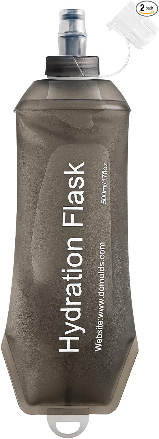 500ml Soft Flask Soft Water Bottle by CXWLJL