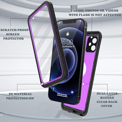 Diverbox for iPhone 12 Waterproof Case, Waterproof Shockproof Dustproof IP68 - Image 3