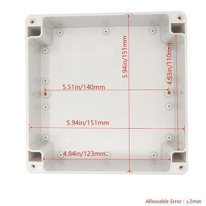 Project Box IP65 Waterproof Junction Box ABS Plastic Electrical Boxes DIY - Image 3