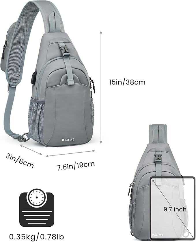 G4Free Sling Bag RFID Crossbody Sling Backpack - Image 2