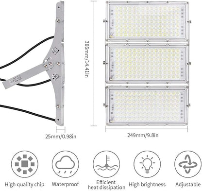 CHARON 300W LED Flood Light, 24000LM Super Bright Outdoor Security Lights - Image 5