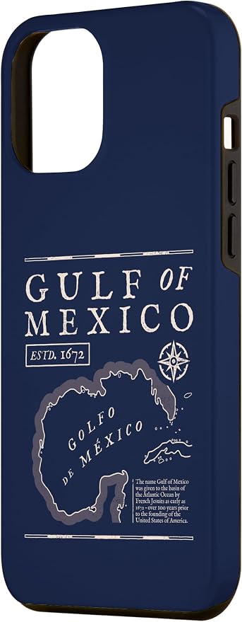 Gulf of Mexico 1672 Historic Map Case - Image 2