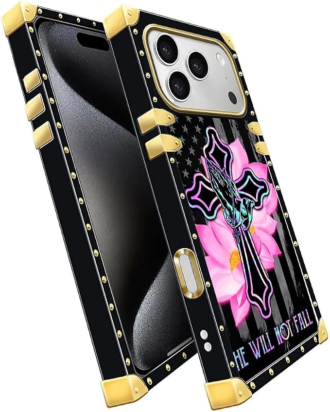 for iPhone 17 Pro Case Luxury Golden Decoration - Image 3