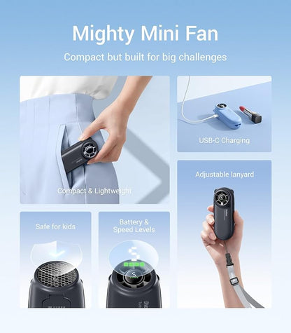 Diveblues TurboBear Portable Handheld Turbo Fan- Powerful Air Speed, - Image 4