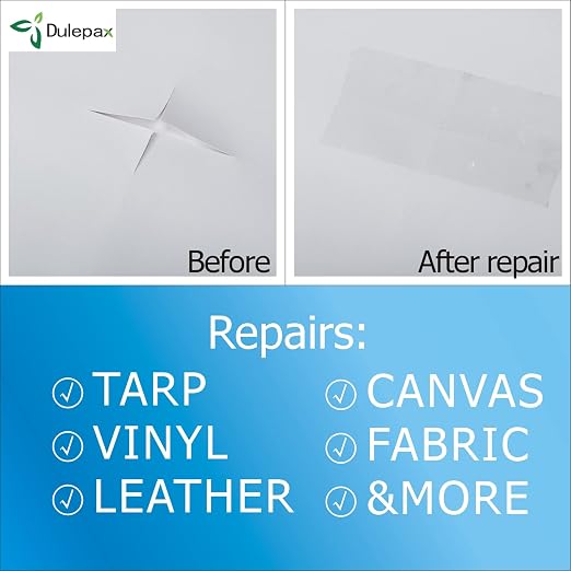 Dulepax Tent Repair Tape, Ultrastrong Awning Repair Tape, Boat Covers Repair - Image 8