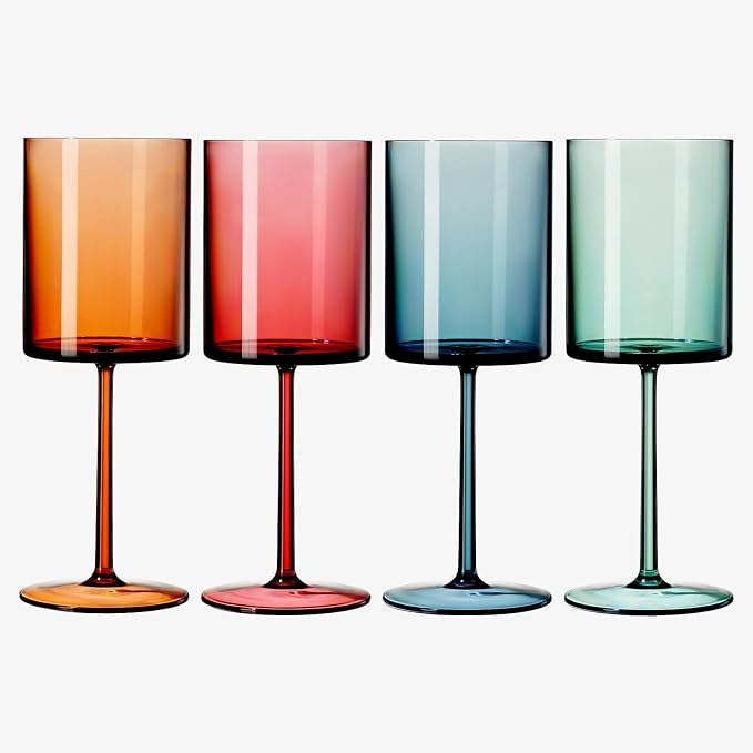 Unbreakable Stemmed Square Tritan Acrylic Floating Wine Glasses European Style - Image 9
