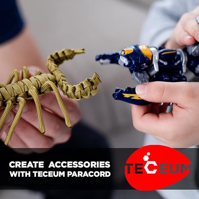 TECEUM 5/32" Paracord Rope 1000 – 1000ft / 200ft / 100ft / 50ft – Tactical - Image 7