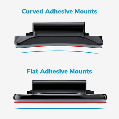 Helmet Sticky Mounts Adhesive Buckle Mount Screw Accessory Kit Compatible - Image 2