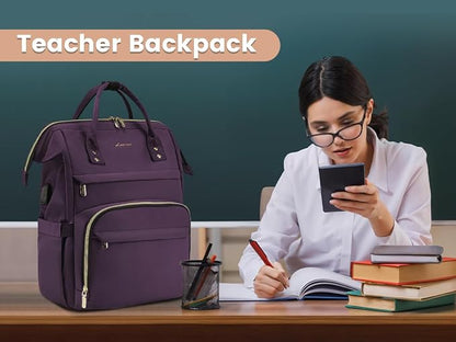 LOVEVOOK College Laptop Backpack, 15.6 Inch Travel Backpack - Image 7