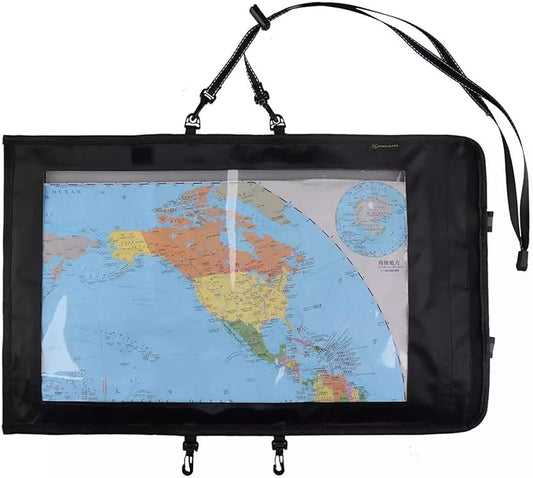 Waterproof Map Case, Map Pouch, Map Case Waterproof Military, Hiking Map Pouch by Kuuleyn