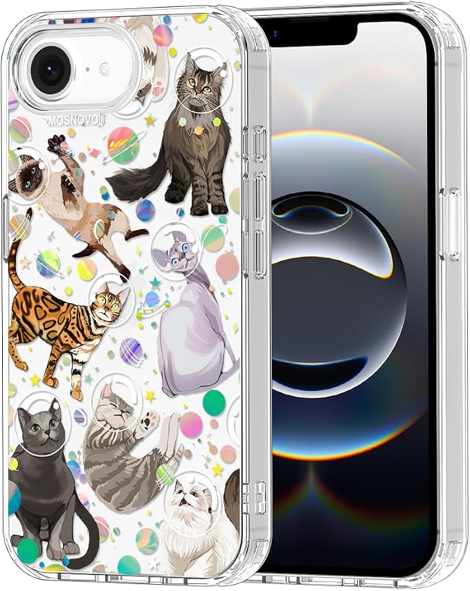 MOSNOVO for iPhone 17e Case/iPhone 16e Case, Shockproof Military-Grade by Mosnovo