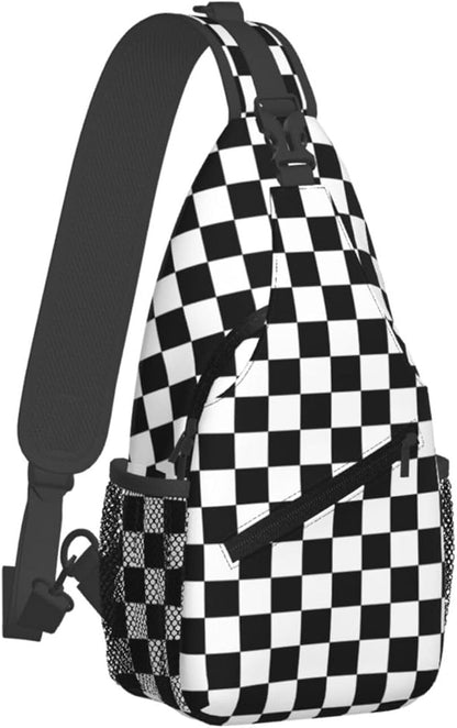 Sling Backpack For Men Hiking Daypack Crossbody Shoulder Bag Travel Chest Pack by Wizfuyq