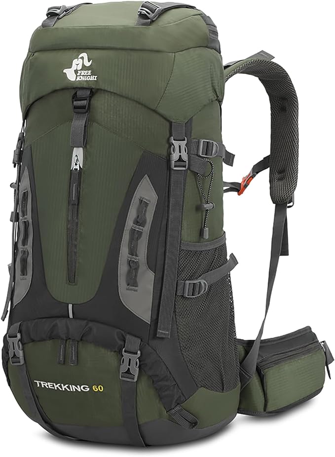 Bseash 60L Hiking Camping Backpack by Bseash