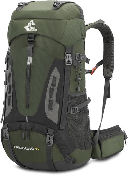 Bseash 60L Hiking Camping Backpack by Bseash