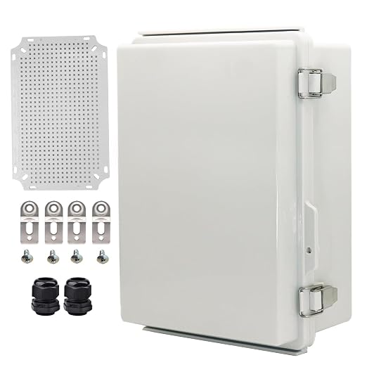 Waterproof Electrical Box Junction Box Weatherproof IP67 ABS Plastic Enclosure by YETLEBOX