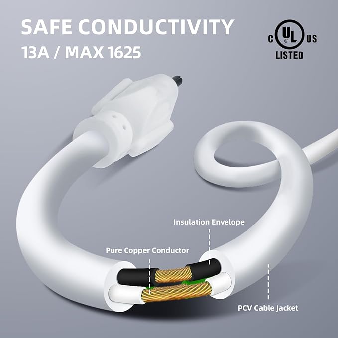 EP 2 Pack 10 Ft Outdoor Extension Cord - Image 6