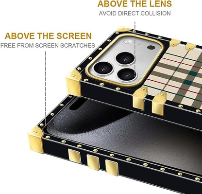 for iPhone 17 Pro Max Case Luxury Golden Decoration - Image 7