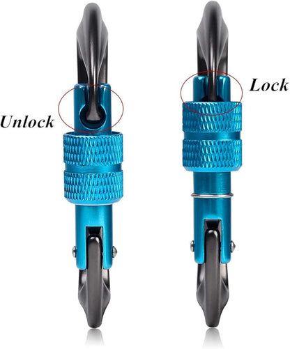 STURME 12kN Heavy Duty Locking Carabiner Clips - Image 3