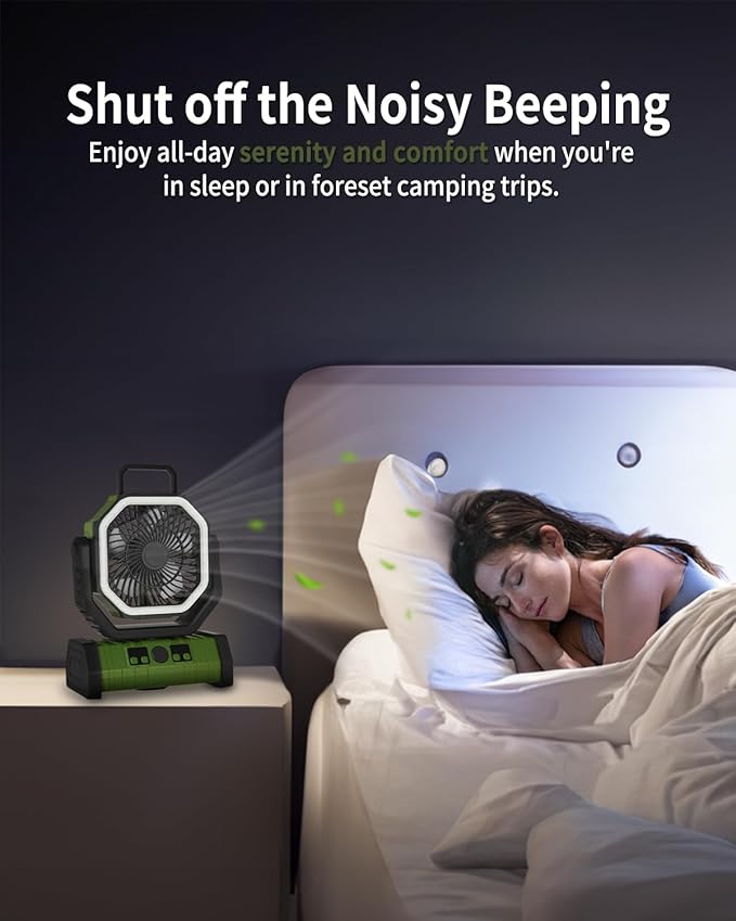 ADUST Camping Battery Powered Fan - Image 2