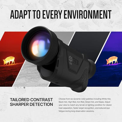 ATN BlazeHunter XD 1280x1024 Thermal Monocular w/SharpIR AI, 1000m Laser - Image 8