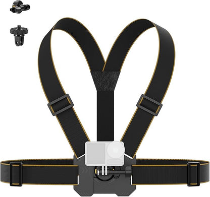 NEEWER Chest Mount Harness for Action Camera, Adjustable Hand Free Chest Strap by Neewer