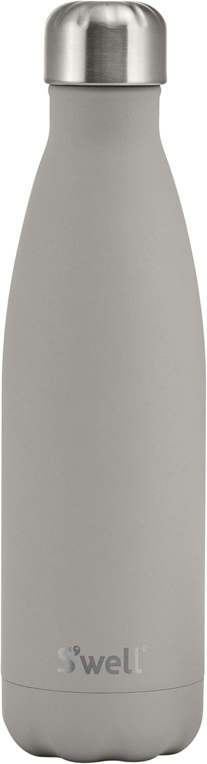 S'well Stainless Steel Water Bottle, Lunar Grey, Triple Layered Vacuum by Swell