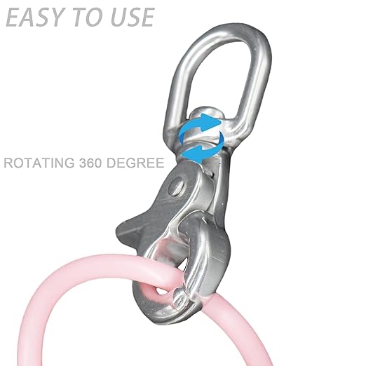 1 PCS 316 Stainless Steel Swivel Trigger Snap Hooks, 2.65” Heavy Duty Clips - Image 4
