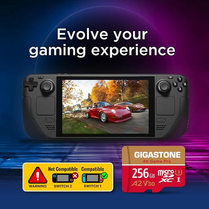 GIGASTONE 256GB Micro SD Card, 4K Game Pro, MicroSDXC Memory Card - Image 7