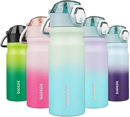 BJPKPK Insulated Water Bottle 18oz Stainless Steel Water Bottles by BJPKPK
