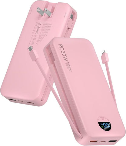 Portable Charger, 20000mAh PD20W Fast Charging Power Bank by CITICR