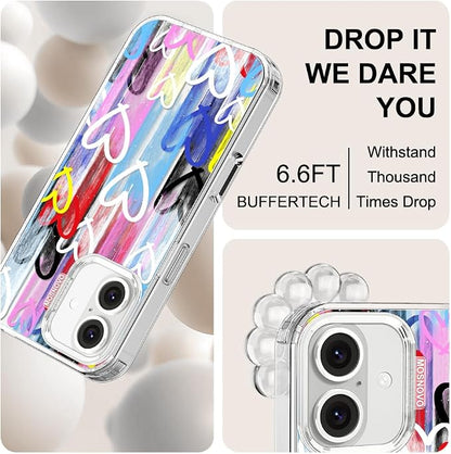 MOSNOVO for iPhone 16 Case, Shockproof Military-Grade Protection 6.6ft Drop - Image 5