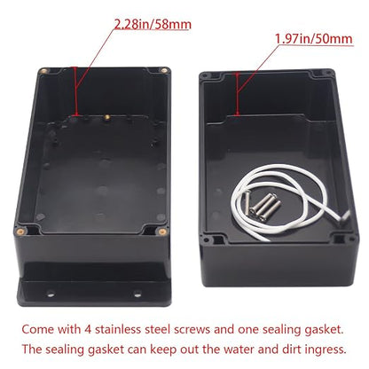 Junction Box IP65 Waterproof ABS Plastic Electrical Project Case Power Junction - Image 4