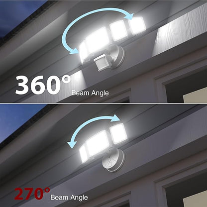 Onforu 150W 15000LM LED Security Lights Motion Sensor Outdoor, Dusk to Dawn - Image 3