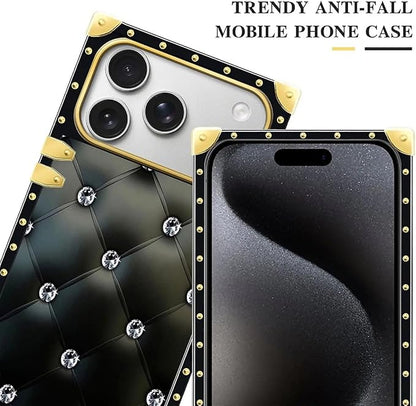 for iPhone 17 Pro Max Case Luxury Golden Decoration - Image 4