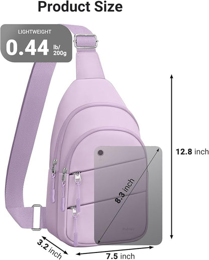 Tuwubi Crossbody Bags for Women, Sling Bag for Men, Small Hiking Backpack Anti - Image 6