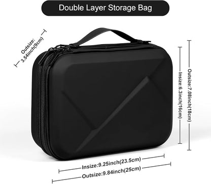 EVA Electronic Accessories Storage Case Large Shockproof Waterproof Storage Bag - Image 6