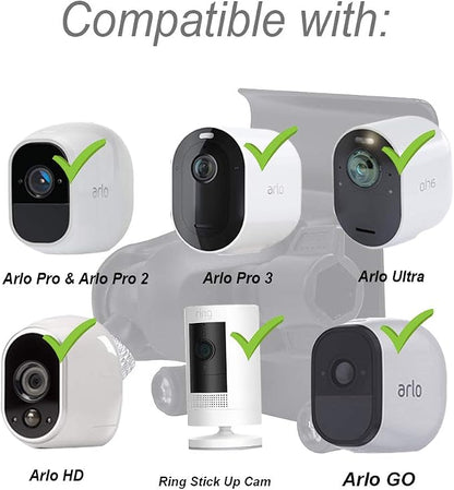 HOLACA Vinyl Siding Clips for Arlo Ring Security Camera, Siding Cam Hanger - Image 5