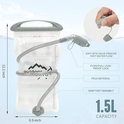 1.5L/2L/3L Hydration Bladder, INOXTO Water Bladder - Image 5