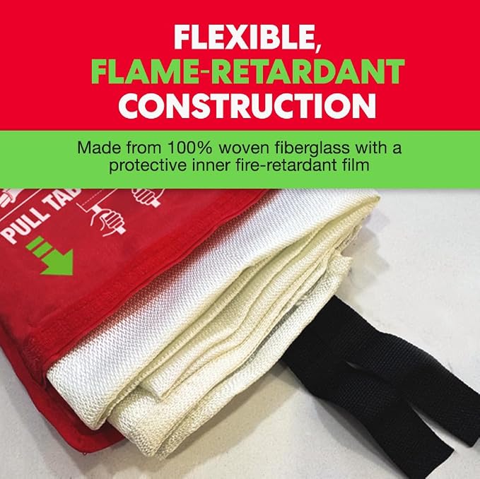 2-Pack Emergency Fire Blanket - Image 7