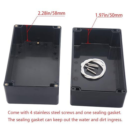Junction Box IP65 Waterproof ABS Plastic Electrical Project Case Power Junction - Image 4