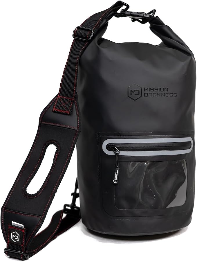 Mission Darkness Dry Shield Faraday Tote 15L // Waterproof Dry Bag by MissionDarkness