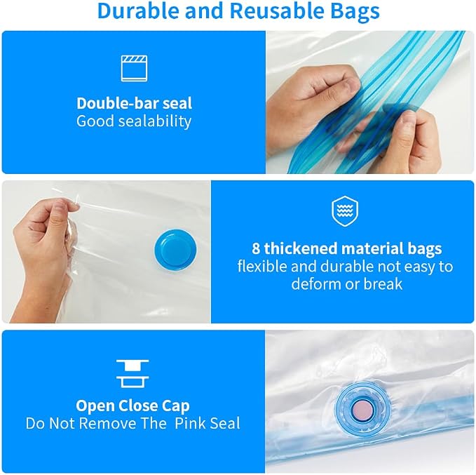 Creality 3D Printer Filament Storage Bags 40 x 40 CM, Large Transparent Sealed - Image 4
