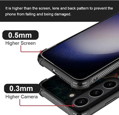 for Samsung Galaxy S23 Plus Case, Star Cave Hungry Wolf Pattern Graphic Design - Image 5