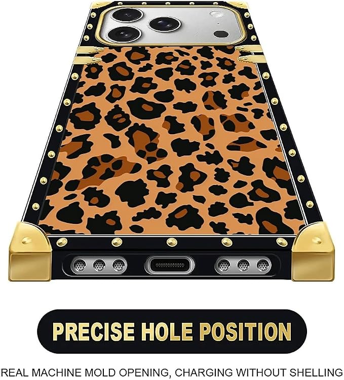for iPhone 17 Pro Max Case Luxury Golden Decoration - Image 5
