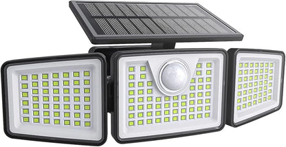 daphino 2500LM Solar Lights Outdoor by ChargebySunLightUpHome